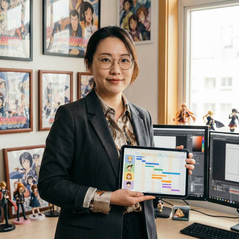 黑丝动漫制片人林雨薇